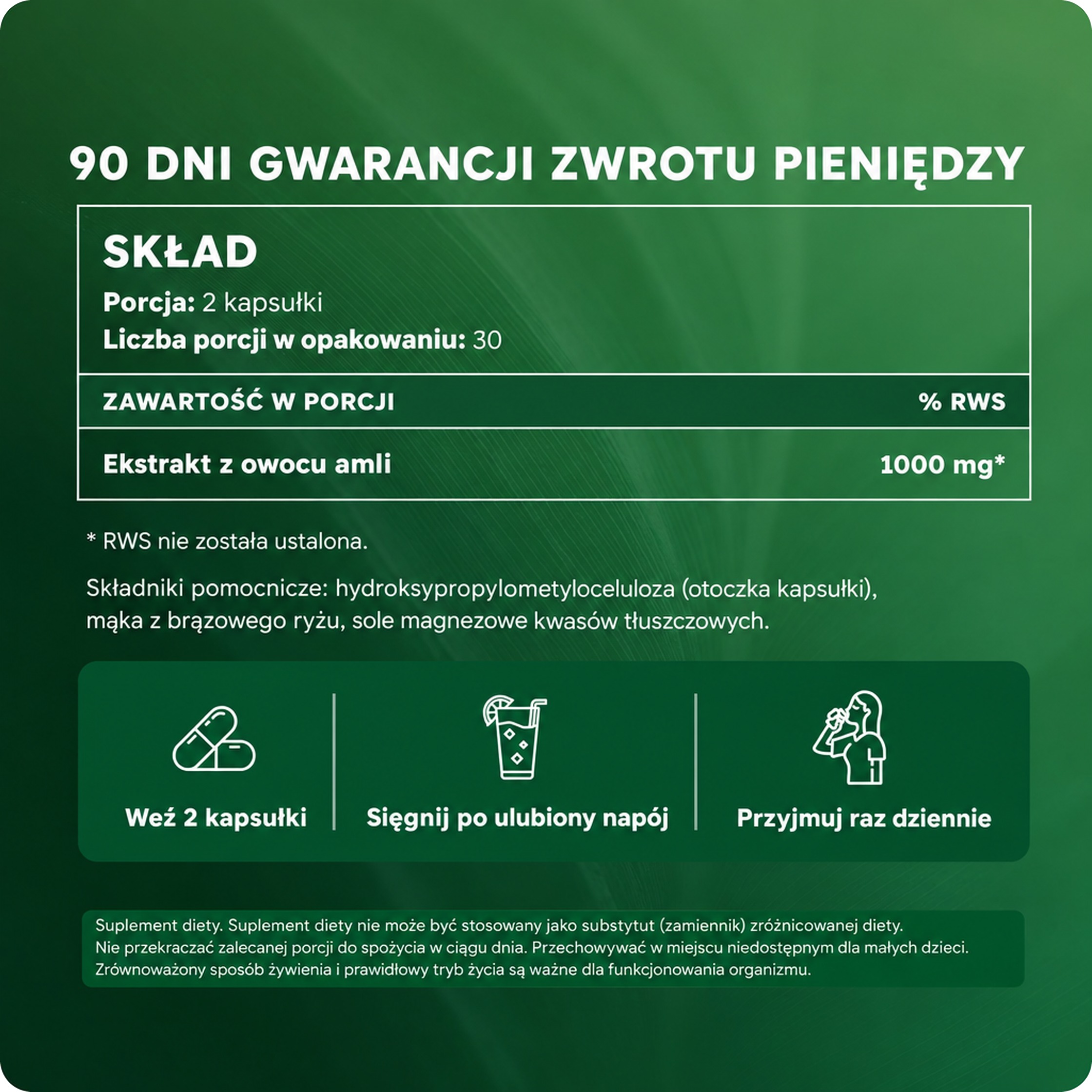 Skład i informacje z etykiety