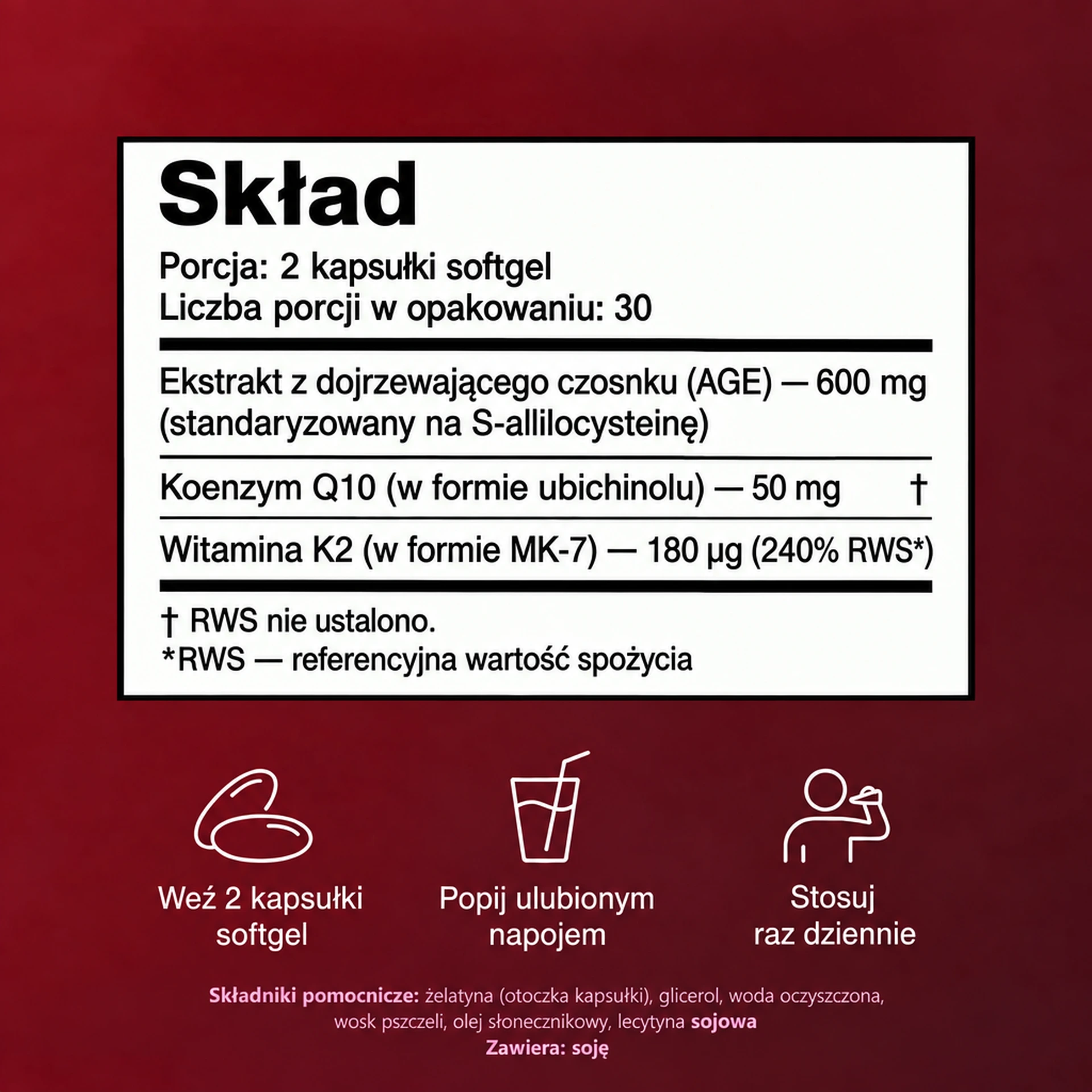 Skład i informacje z etykiety
